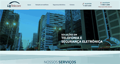 Desktop Screenshot of ligtelecom.com.br